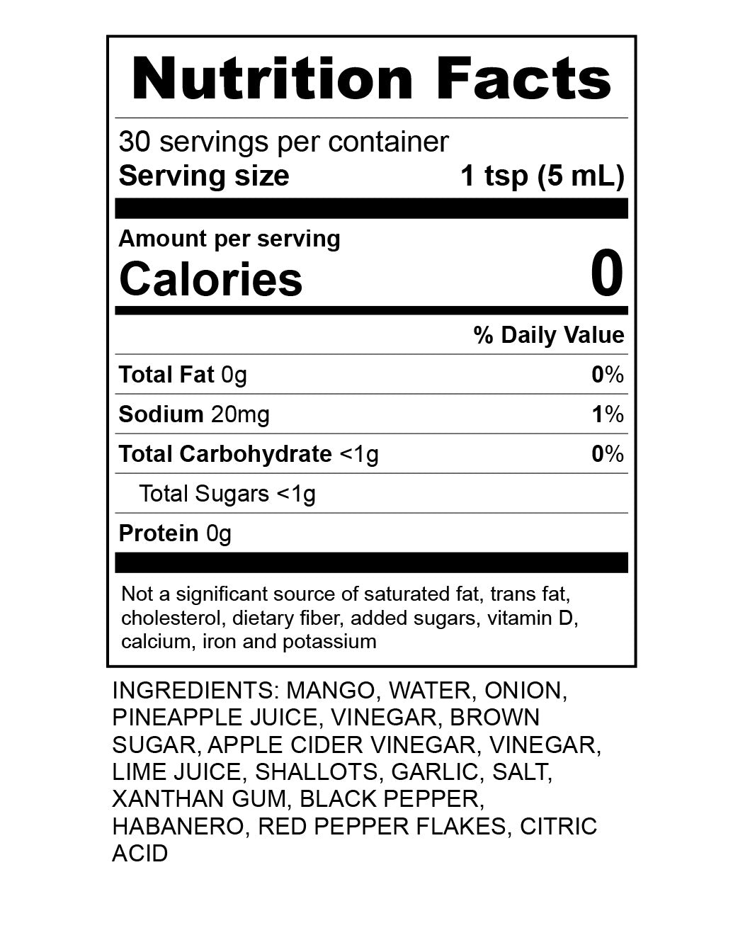 Mango Madness Hot Sauce