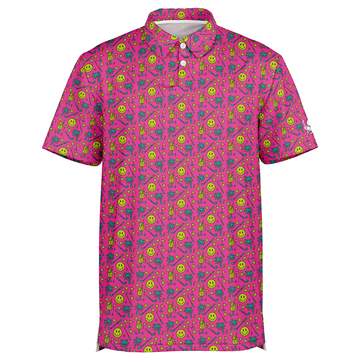 Smiley in Pink Polo