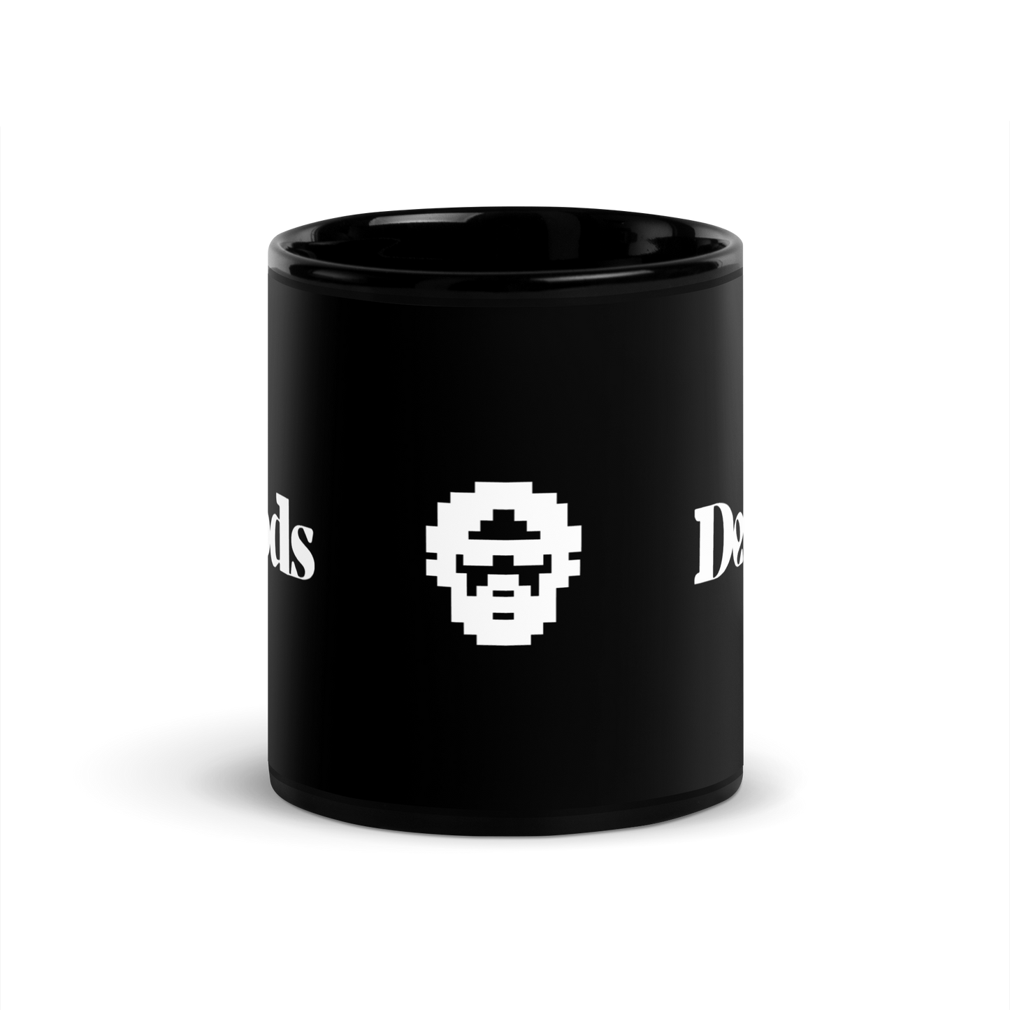 DeGods Black Glossy Mug