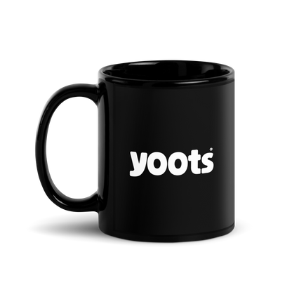 Y00ts Black Glossy Mug