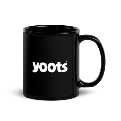 Y00ts Black Glossy Mug