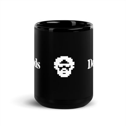 DeGods Black Glossy Mug