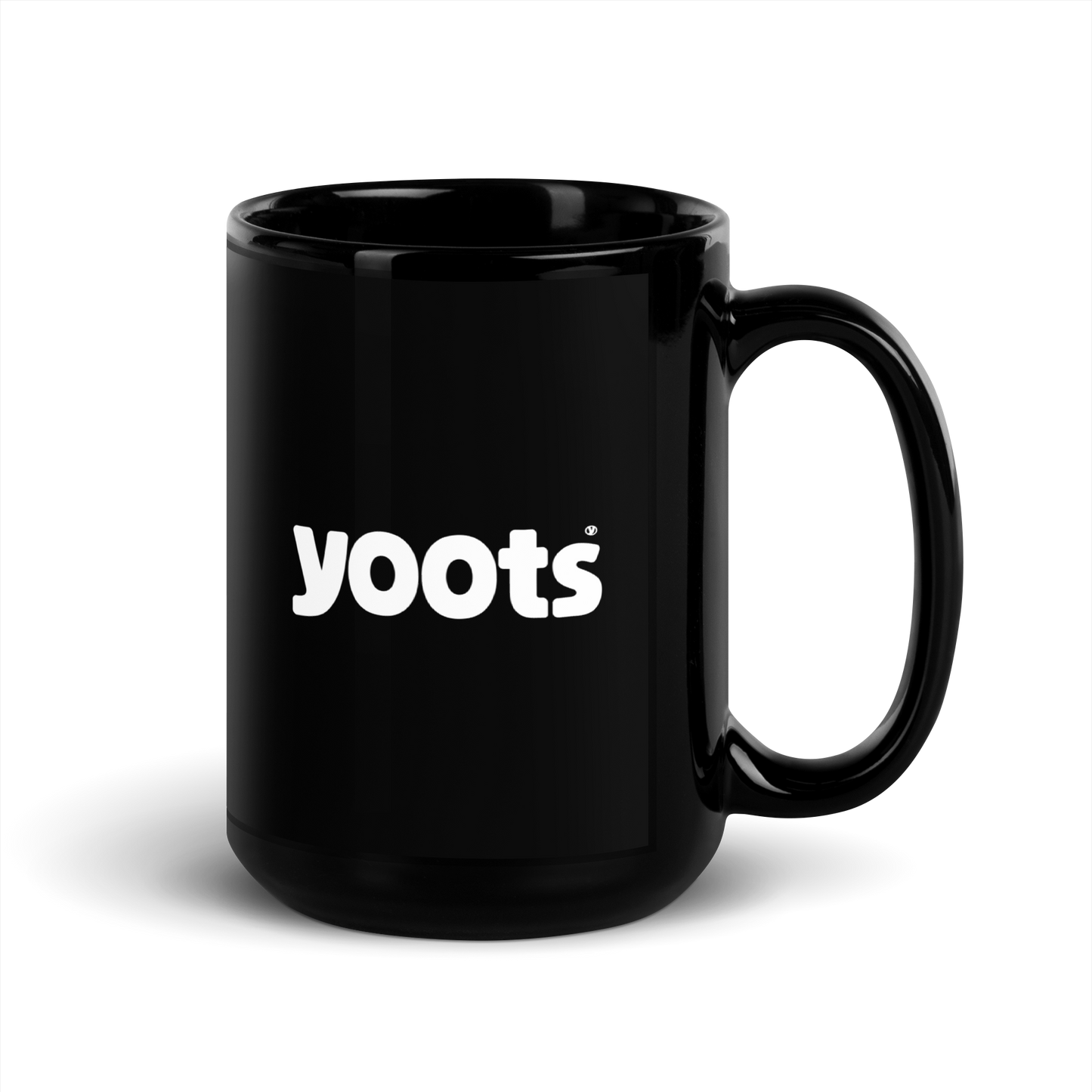 Y00ts Black Glossy Mug