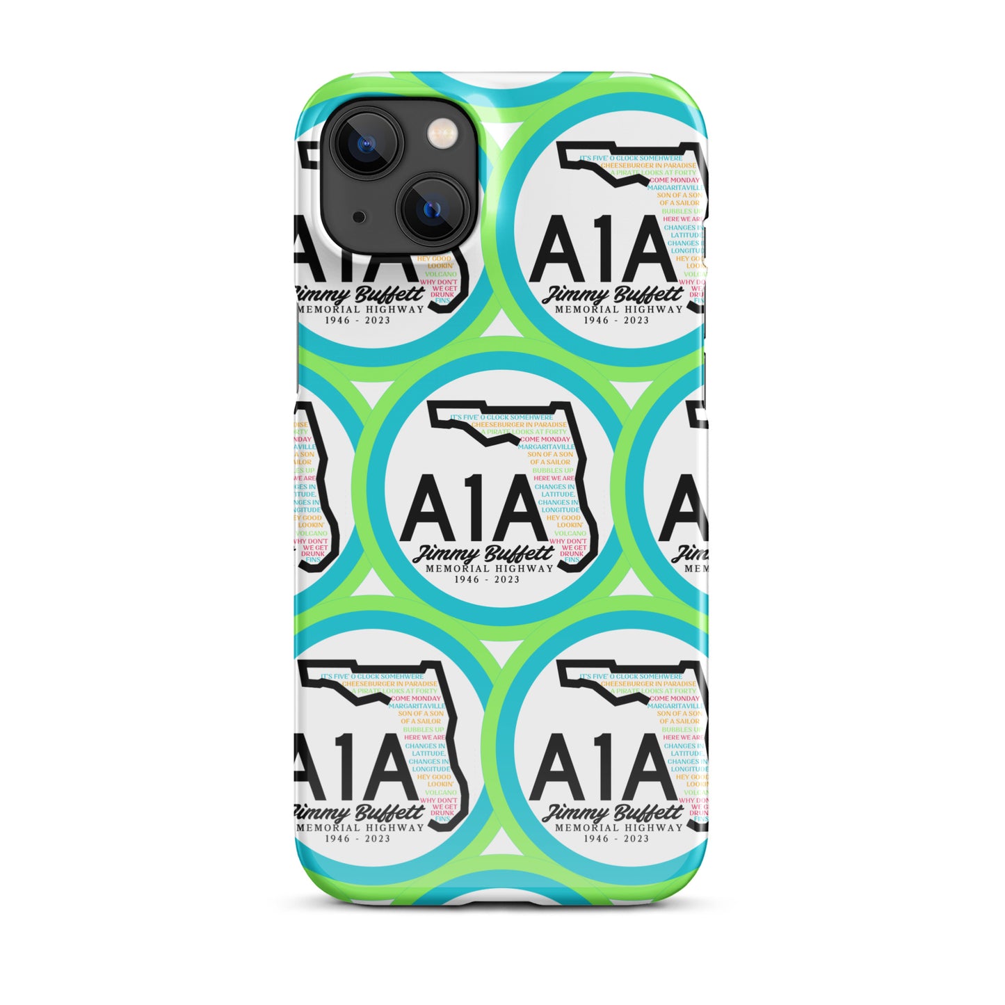 Jimmy Buffet A1A Snap On iPhone Case