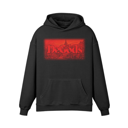 DeGods Red City Oversized Hoodie