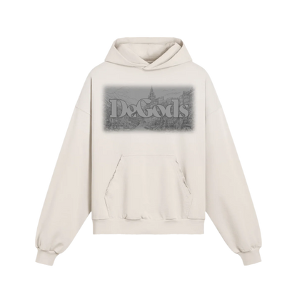 DeGods City Oversized Sun Faded Hoodie