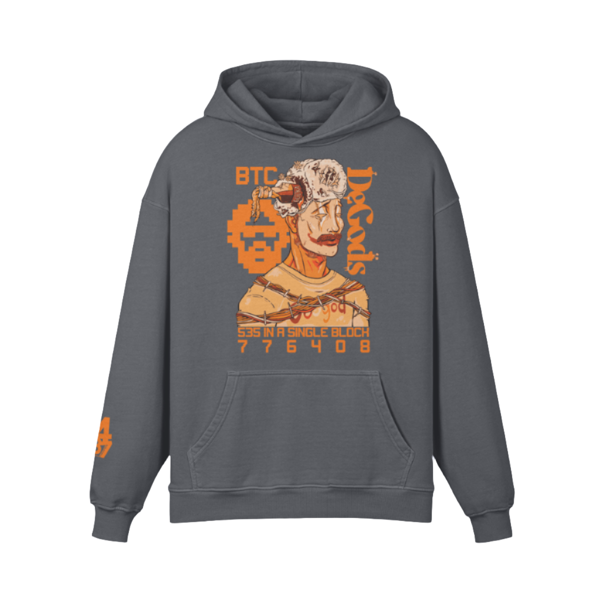 BTC DeGods Oversized Hoodie