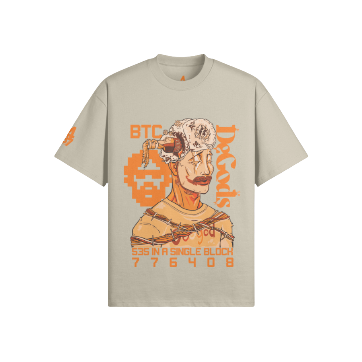 BTC DeGod Oversized Heavy Tee