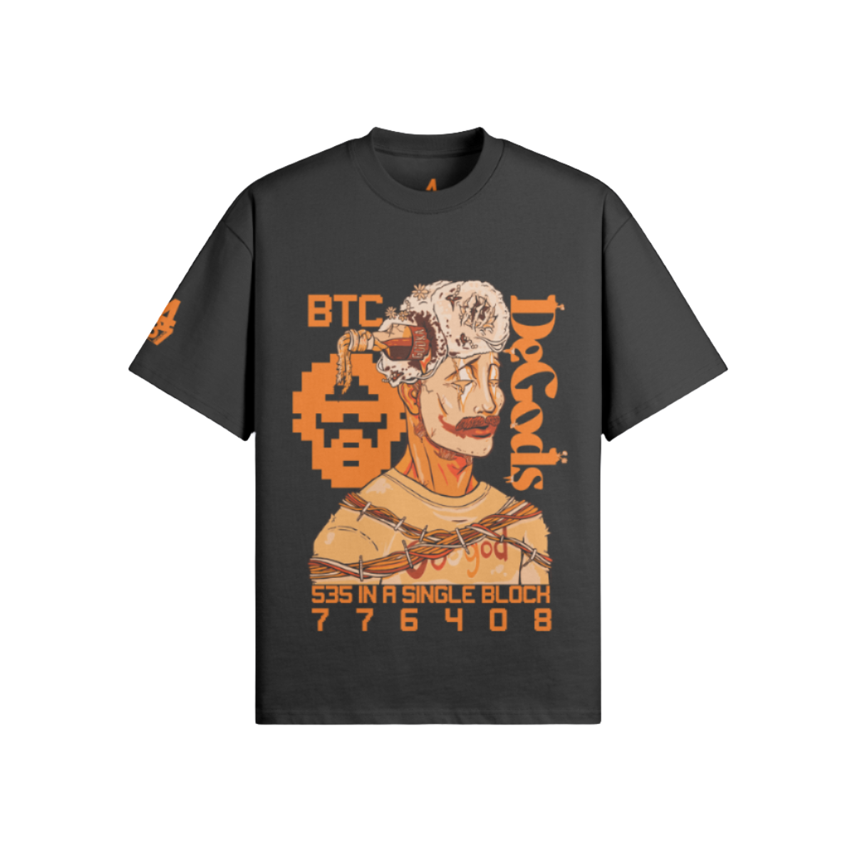 BTC DeGod Oversized Heavy Tee