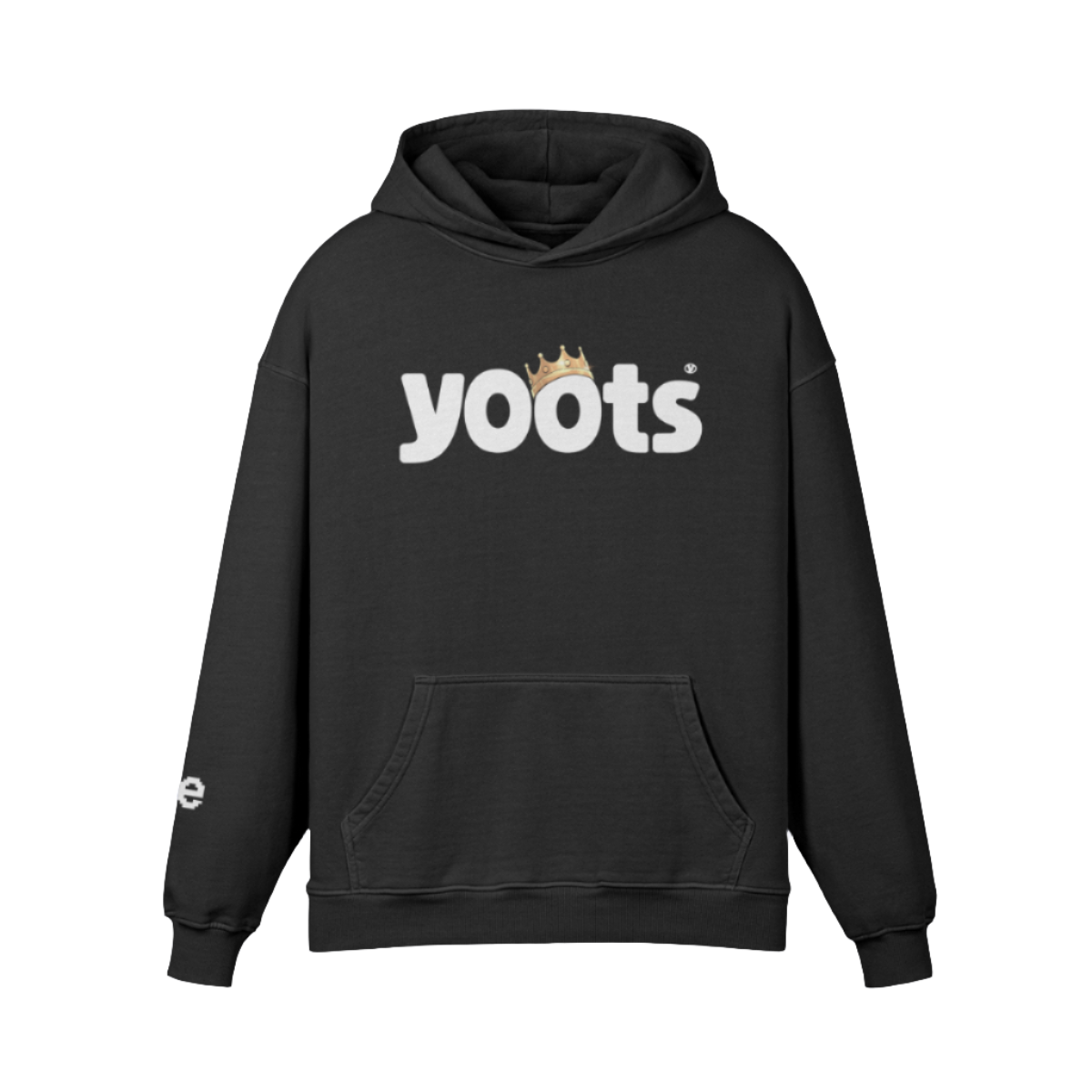 y00ts Pyrite Crown Oversized Hoodie