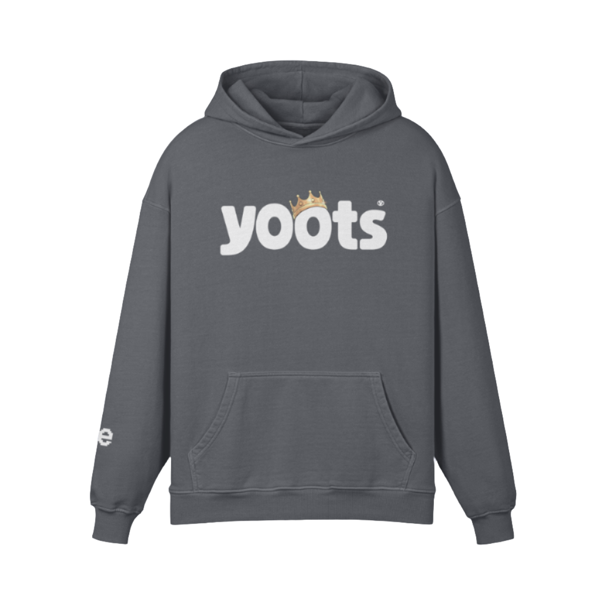 y00ts Pyrite Crown Oversized Hoodie